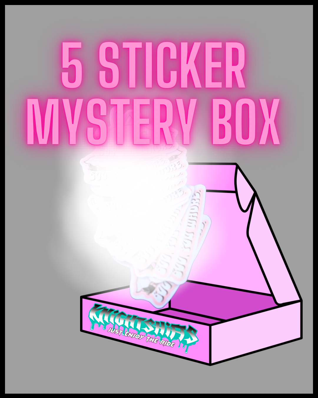 Mystery Sticker Box (12 stickers inside)