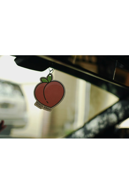 Peach Emoji Air Freshener