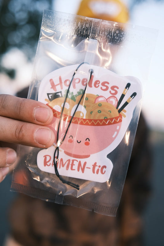 Hopeless RAMEN-tic air freshener