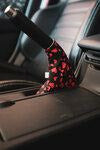 Red and Black Hearts Shift Boot