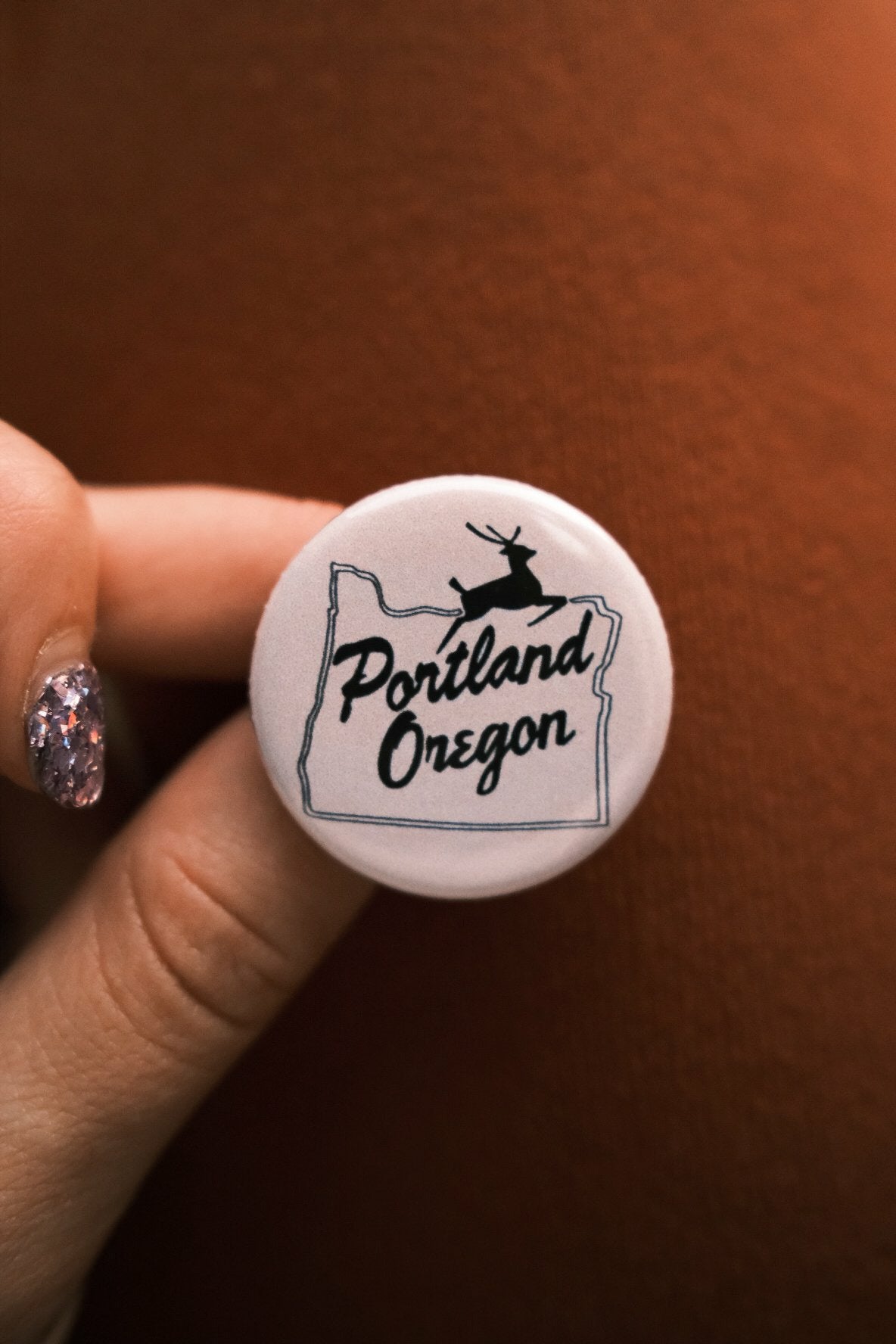 Portland Pin Button
