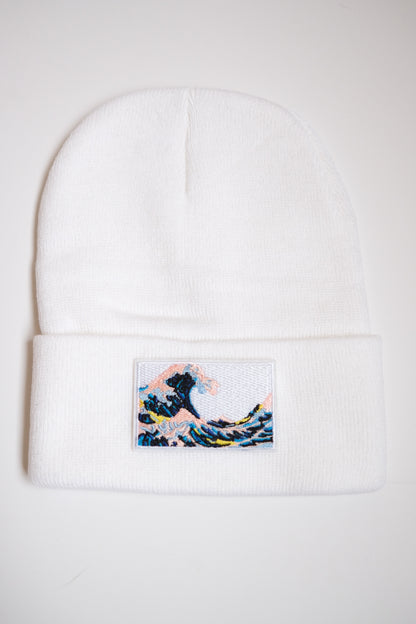 Pink Wave Beanie