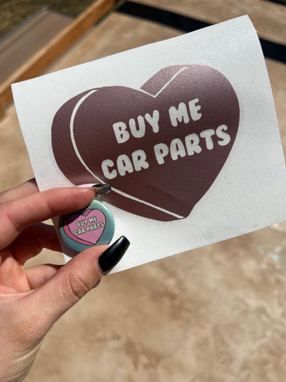 Buy Me Car Parts Decal
